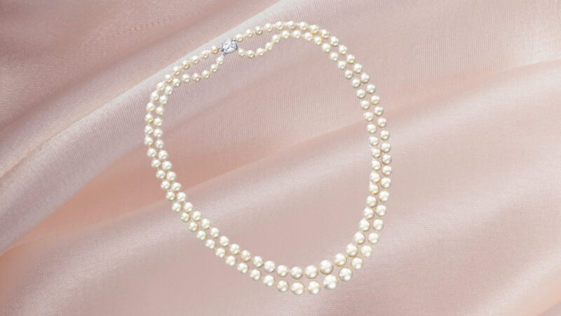 Pierre Cartier’s Double-Strand Natural Pearl Necklace